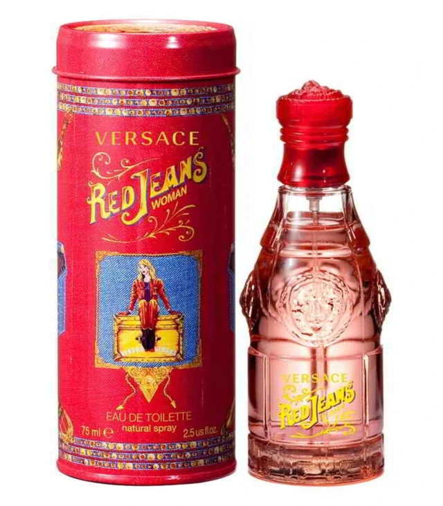 Versace Red Jeans For Woman EDT 75ml